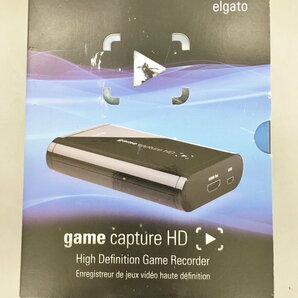 エルガト Elgato Game Capture HD ELG-US-000007 ビデオキャプチャー ブラック ジャンクの画像1