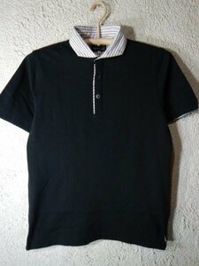 to6077 TK MIXPICE Takeo Kikuchi polo-shirt with short sleeves Hori zontaru color design popular postage cheap 