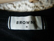 to6065　BROWNY　ブラウニー　半袖　tシャツ　迷彩　ナンバリング　デザイン　人気　送料格安_画像4