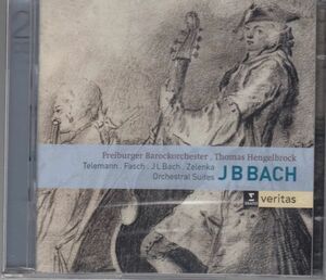 [2CD/Veritas]J.B.バッハ:管弦楽組曲第1-3番他/T.ヘンゲルブロック&フライブルク・バロック管弦楽団