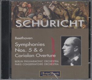 [CD/Archipel]ベートーヴェン:交響曲第5番ハ短調Op.67他/C.シューリヒト&パリ音楽院管弦楽団 1941-1946