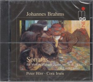 [CD/Mdg]ブラームス:ヴァイオリン・ソナタ第1番ト長調Op.70[P.ヘール編チェロ版]他/P.ヘール(vc)&C.イルセン(p) 2002.12