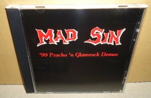 MAD SIN '99 PSYCHO 'N GLAMROCK DEMOS 中古CD サイコビリー ネオロカビリー ロックンロール マッドシン PSYCHOBILLY ROCKABILLY ROCK&ROLL