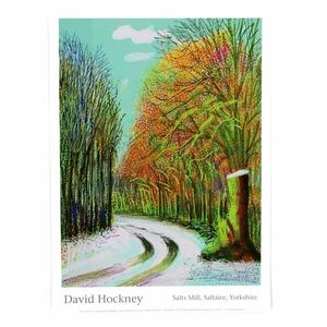 デイヴィッド・ホックニー David Hockney Summer Sky iPad ポスター