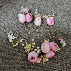 ヘアアクセサリー 花