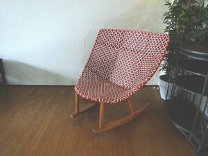 決算セール値引き 【ロッキングチェア】 ガーデンチェア リゾートチェア インテリア 編み込み椅子