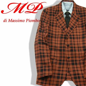 Новая цена 270 000 иен [MP di Massimo piombo] Весна / лето итальянская куртка 44 Конопля Silk ★ 280560 Empy Dassimo Pionbo