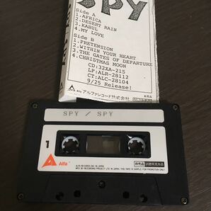 非売品 カセットテープ spy スパイ レア 昭和レトロ サンプル 販促 プロモーション プロモ レトロ 昭和 平成 当時物 中井一朗 棚部陽一の画像1