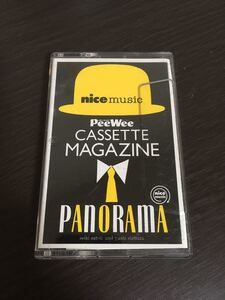 非売品 カセットテープ pee wee cassette magazine panorama レア サンプル 販促 プロモーション プロモ レトロ 昭和 平成 当時物 パノラマ