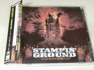 STAMPIN' GROUND A NEW DARKNESS UPON US 国内盤 CD 帯付 BONUS TRACKg851