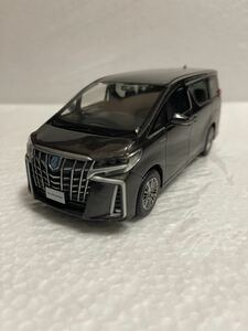 1/30 トヨタ 新型アルファード 後期 非売品 カラーサンプル ミニカー グラファイトメタリック