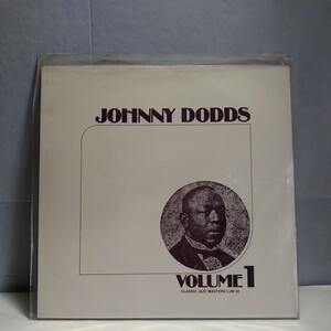 n-302◆JOHNNY DODDS/ジョニー・ドッズ volume1 再生確認済み/クラシックジャズ　マスター　レコード　LP ◆ 状態は画像で確認してください