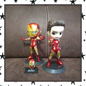 MARVEL　マーベル　アイアンマン　キューポスケット　Qposket　フィギュア