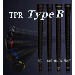 リンクス TPR TYPE B グリップ ウッド＆アイアン用グリップ（M60・バックライン有）　ブルーライン　LYNX