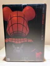 蔵出し 中古美品　BE@RBRICK Spider Man upgraded suit スパイダーマン アップグレードスーツ 100% & 400%_画像9