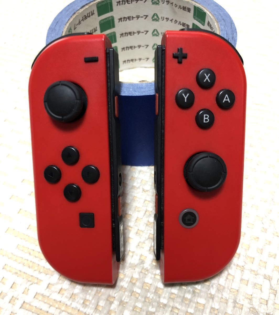 公式サイ マリオレッドブルーセットの ジョイコン左右 グリップ