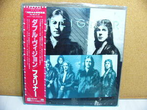 【中古】■フォリナ-(FOREIGNER)■ダブル・ヴィジョン■国内盤 ワーナーパイオニア■LPレコード 帯付■歌詞カード有■