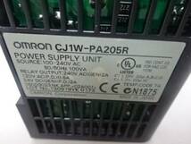 OMRON PLC 電源装置 CJ1W-PA205R_画像2
