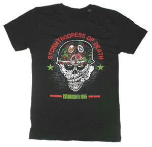 ★S.O.D. Ｔシャツ HELMET HEAD - S 正規品 SOD STORMTROOPERS OF DEATH アンスラックス anthrax sod