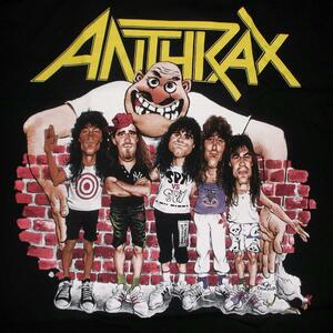 ★アンスラックス Tシャツ ANTHRAX スケッチ - S 正規品 State of Euphoria ステート・オブ・ユーフォーリア slayer venom