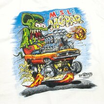 ★ムーンアイズ ラットフィンク Rat Fink x MOONEYES Muscle Mopar Tシャツ - S 正規品 モパー hemi road runner dodge v8 ヘミ_画像1