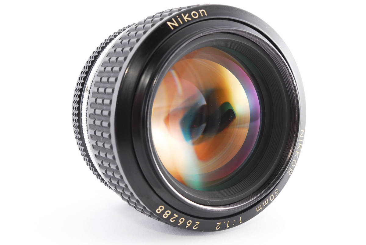 ニコンAI Nikkor 50mm F1.2S カニ爪無し 美品 価格相応品-