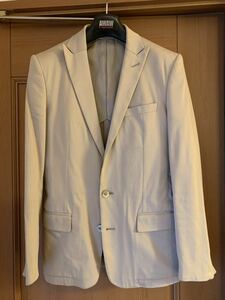 * rare beautiful goods * Comme Ca Du Mode Men beige jacket 2B JK spring thing size S