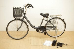 Panasonic/パナソニック 電動アシスト自転車 BE-ELYX633N2 ビビYX プラズマグレー 26インチ 電動自転車 2019年発売モデル 直接引取り推奨