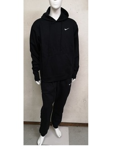 nset-NIKE-Bk-XL NIKE Nike sweat setup top and bottom set sport wear black XL