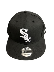 cap-231 NEW ERA 9FIFTY SNAPBACK MLB Chicago White Sox CAP ニューエラ キャップ 帽子 ベースボールキャップ ブラック