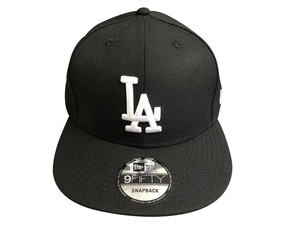 cap-207 NEW ERA 9FIFTY SNAPBACK MLB Los Angeles Dodgers CAP ニューエラ キャップ 帽子 ベースボールキャップ ブラック