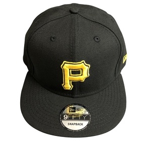 cap-234 NEW ERA 9FIFTY SNAPBACK MLB Pittsburgh Pirates CAP ニューエラ キャップ 帽子 ベースボールキャップ ブラック