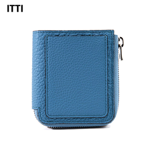 新品【ITTI CRISTY VERY COMPACT WLT .5 / CARNO ITTI ITTI-WLT-012-A J.BLUE イッチ コンパクトウォレット 2つ折り財布 ブルー】