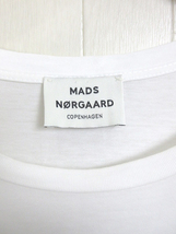 マッズノーガード コペンハーゲン MADS NORGAARD COPENHAGEN Tシャツ オーバーサイズ ロング チュニック ホワイト size XS レディース_画像5