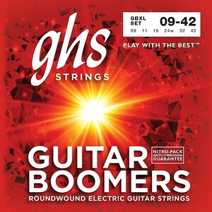 GHS Boomers GBXL 009-042 ジーエイチエス エレキギター弦