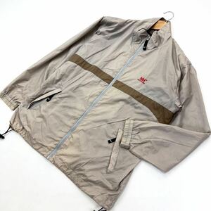 HELLY HANSEN ☆ 幅広いシーン◎ ナイロンジャケット ウィンドジャケット グレー L アウトドア スポーツ キャンプ ヘリーハンセン■EF228