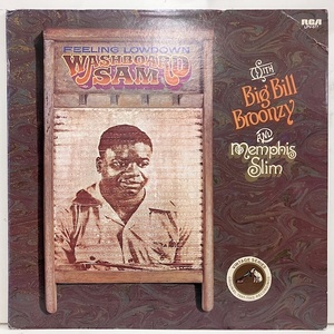 ★即決 Washboard Sam Big Bill Broonzy Memphis Slim / Feeling Low Down LPV-577 ur1630 ウォッシュボード・サム 米オリジナル 