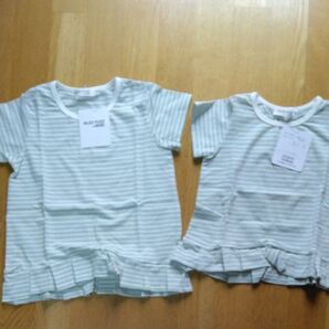 値下げBeBeのTシャツ二枚セット新品未使用