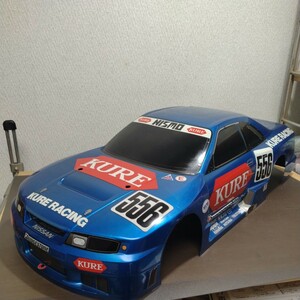  タミヤ 1/8 TGX ニスモ GT-R ラジコンボディ 中古 TAMIYA 1/8 NISMO GT-R RC body