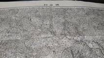 　譲原村　群馬県　古地図　 地形図　地図　資料　46×57cm　　明治18年測量　　明治26年印刷　発行　　B2303_画像1