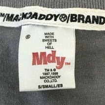 裏原/MACKDADDY/マックダディー/MDY★LIVE ISM/半袖Ｔシャツ【Mens size -S/グレー/gray】JAPAN/Tops/Shirts◆BH77_画像5