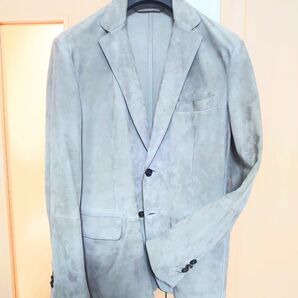 新品　ブリオーニ　Brioni　ラムスエードレザージャケット　本切羽　48