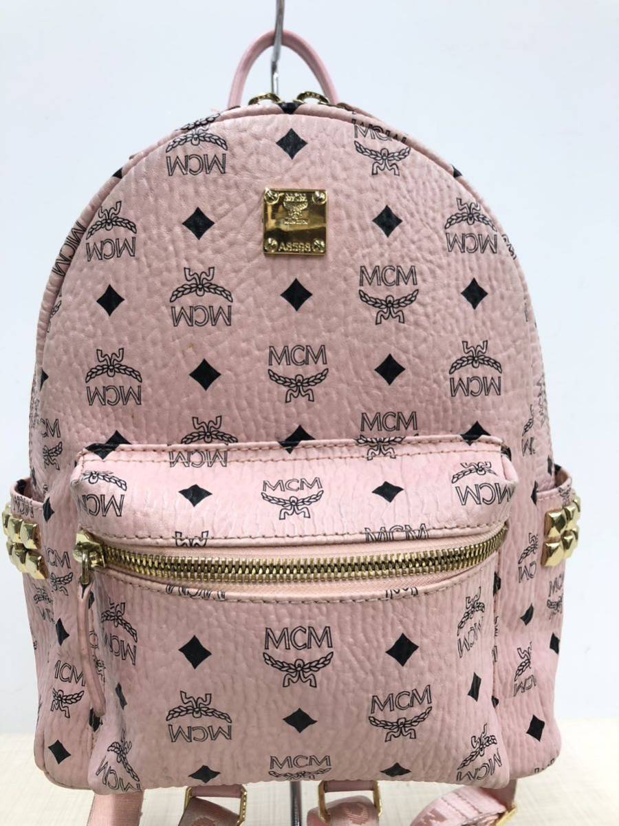 ヤフオク! -「mcm リュック ピンク」の落札相場・落札価格