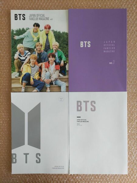 BTS JAPAN OFFICIAL FANCLUB MAGAZINE 会報誌 Vol.6 7 8 9