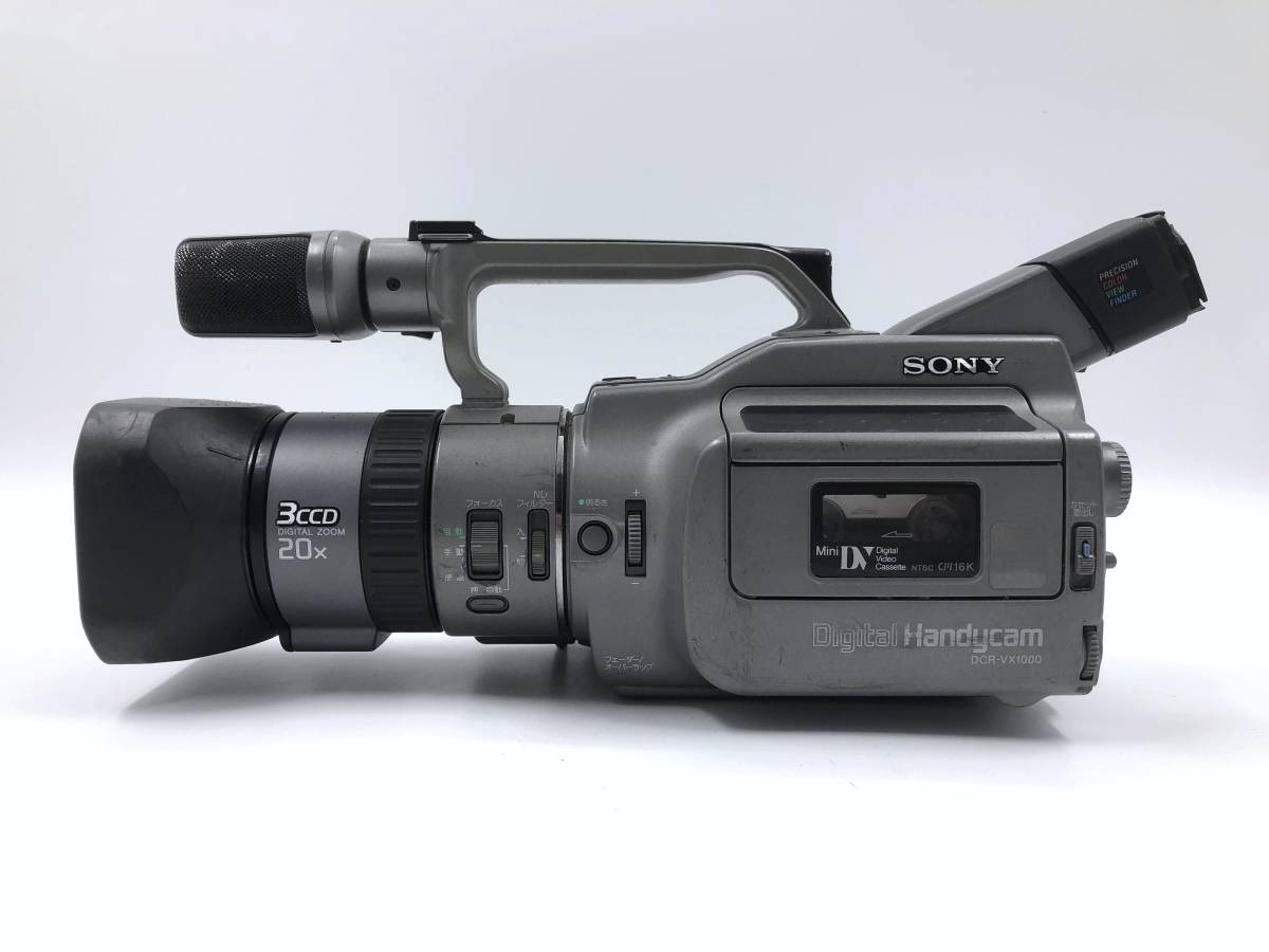 年末のプロモーション DCR-VX1000 SONY 【希少】SONY 02 ビデオカメラ