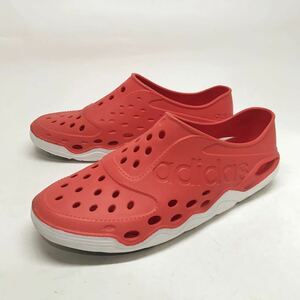 即決!レア! adidas NEO LABEL Lite Leisure 赤 25.5cm / アディダス クロッグ サンダル スリッポン clog　２