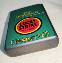 ZIPPO ラッキーストライク 1997年製 LUCKY STRIKE 125th ANNIVESARYタバコ銘柄 ジッポー 125周年記念 限定品_画像4