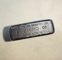 ZIPPO　1941レプリカ　2003年　梵字　ブラック加工　1941初期　ジッポー_画像3