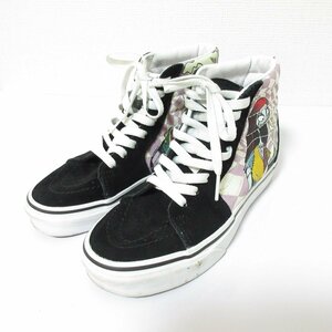 ほぼ美品 20SS VANS バンズ ナイトメアー ビフォア クリスマス Sallys Potion コラボ SK8-HI スケートハイ スニーカー US5.5 22cm ブラック