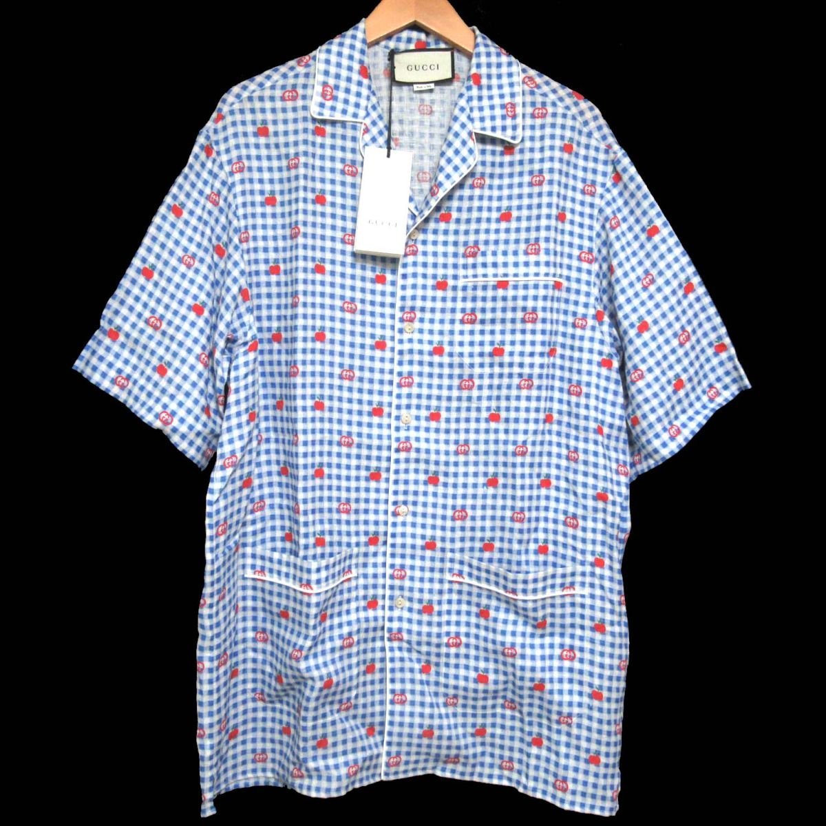 2023年最新】ヤフオク! -gucci チェック柄 シャツの中古品・新品・未